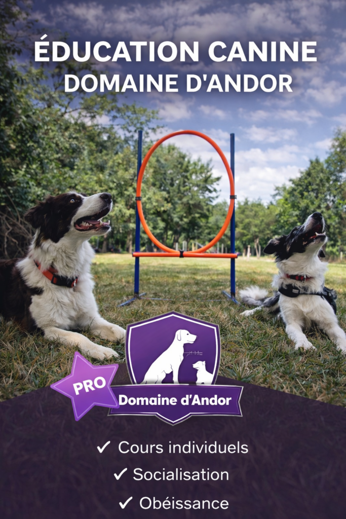 Éducation canine à Legé - Domaine d’Andor